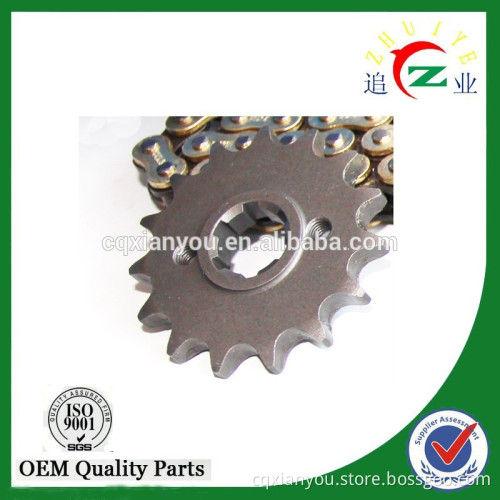 high quality motorcycle front and rear sprocket
